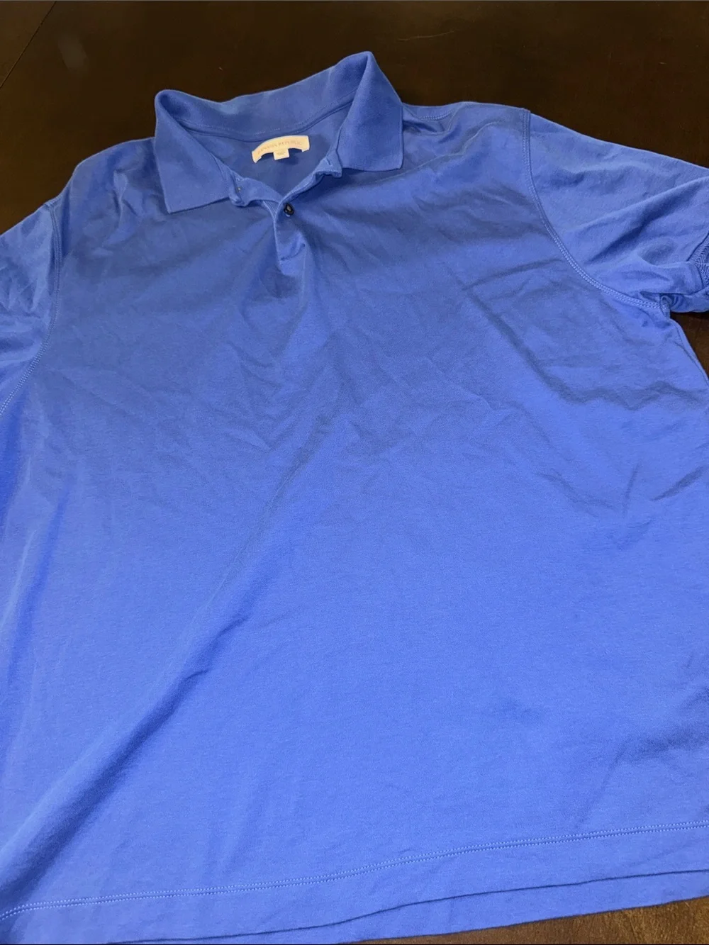 Banana Republic Men's Blue Polo Shirt